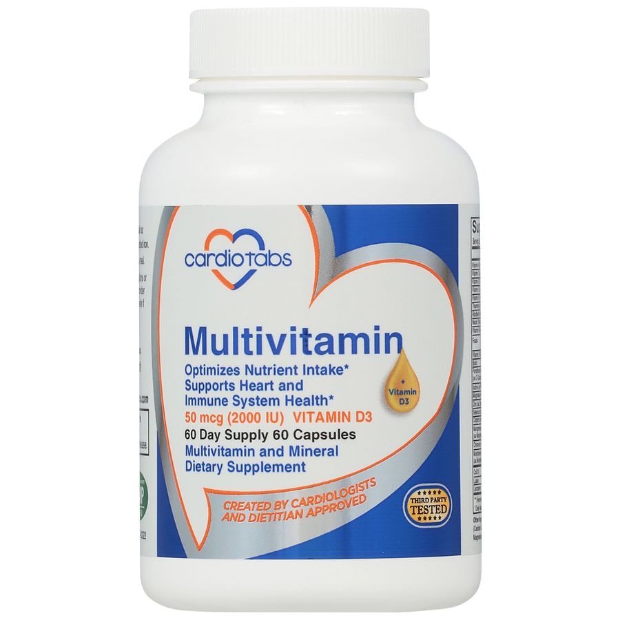 Cardiotabs Multivitamin | Walgreens