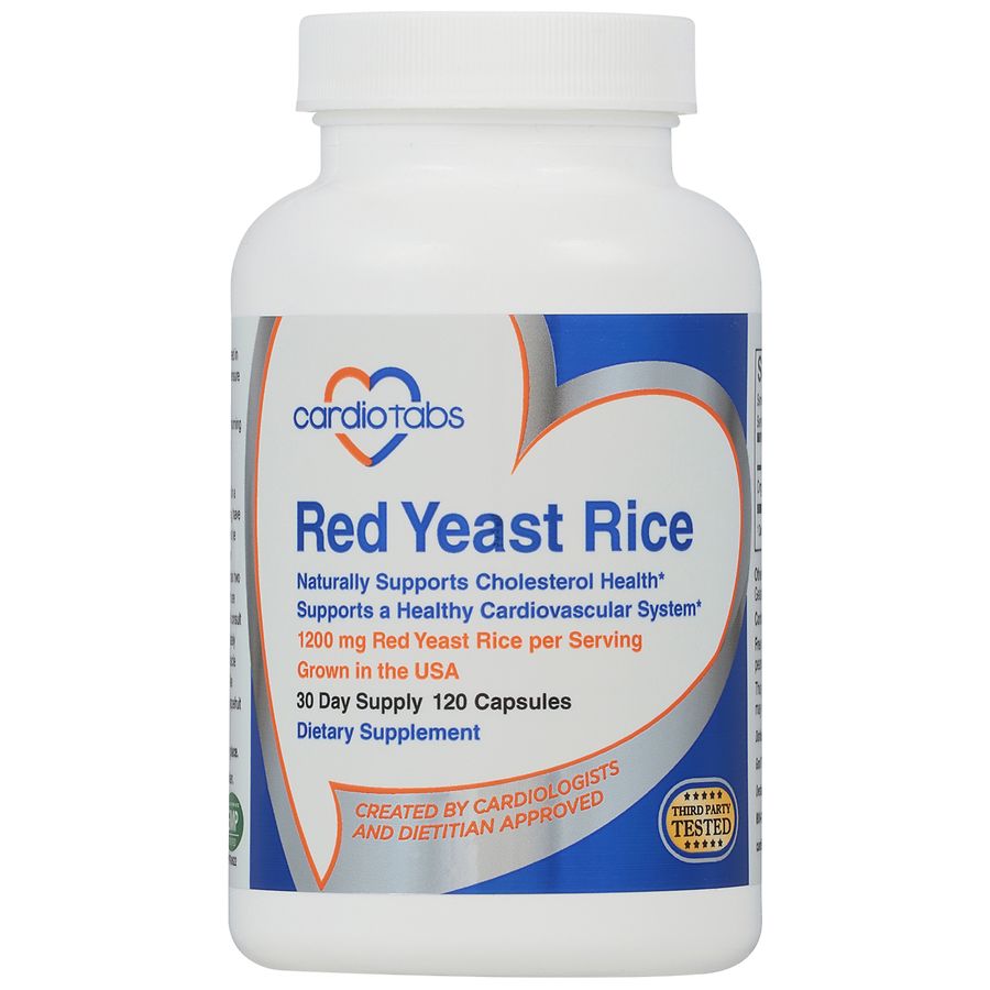 Cardiotabs Red Yeast Rice Walgreens