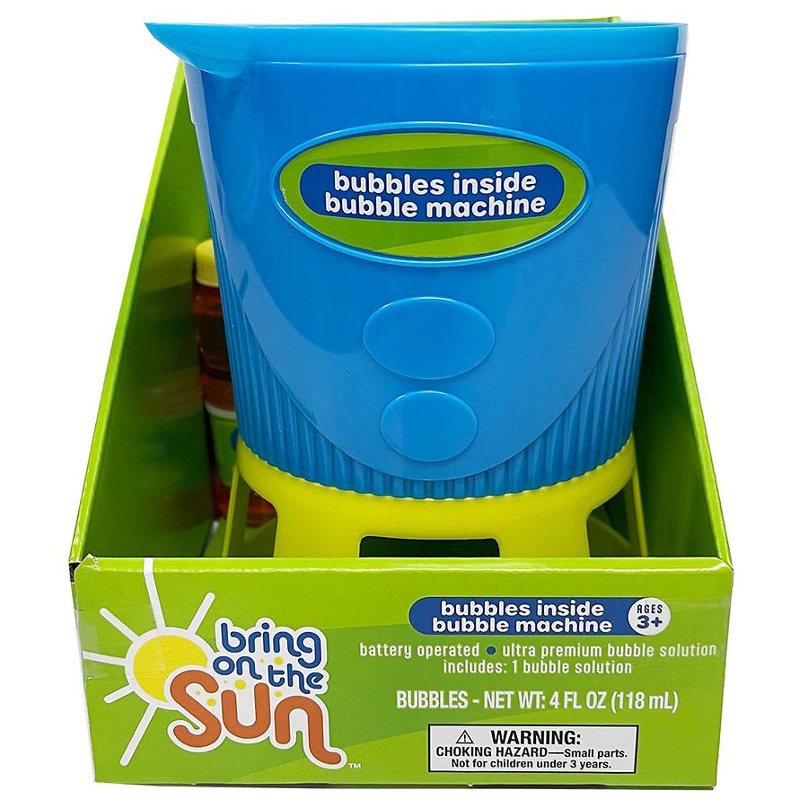 Bring On The Sun Bubbles Inside Bubbles Machine Walgreens