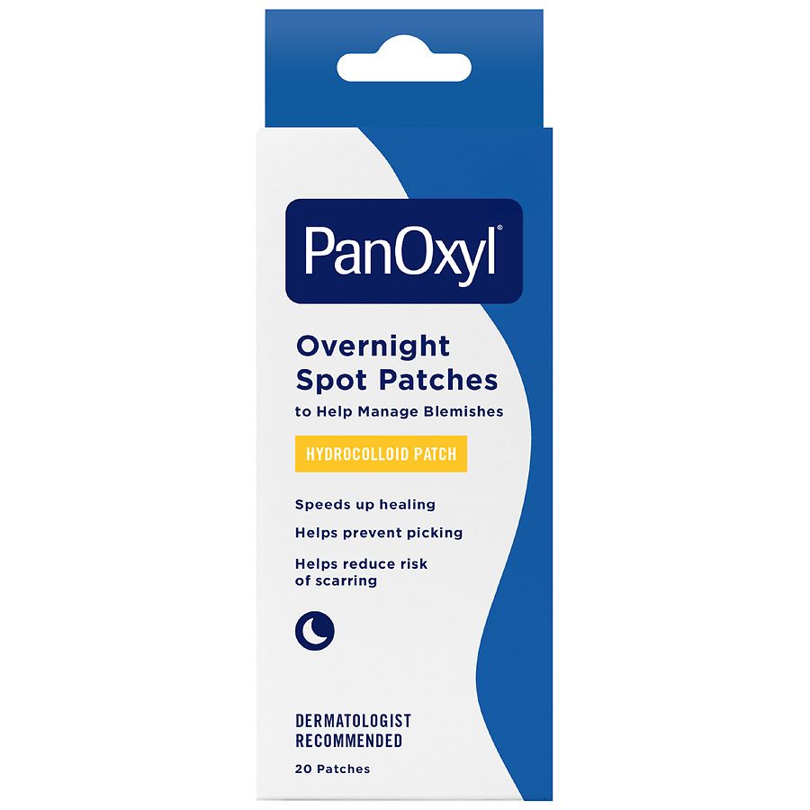 PanOxyl PM Overnight Spot Patches Clear