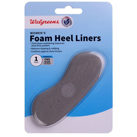 Walgreens Women's Foam Heel Liners