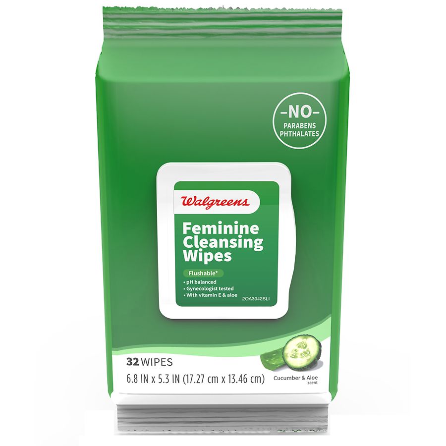 Walgreens Feminine Cleansing Wipes Walgreens