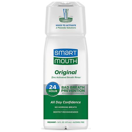 SmartMouth 24 Hour Bad Breath Prevention Fresh Mint