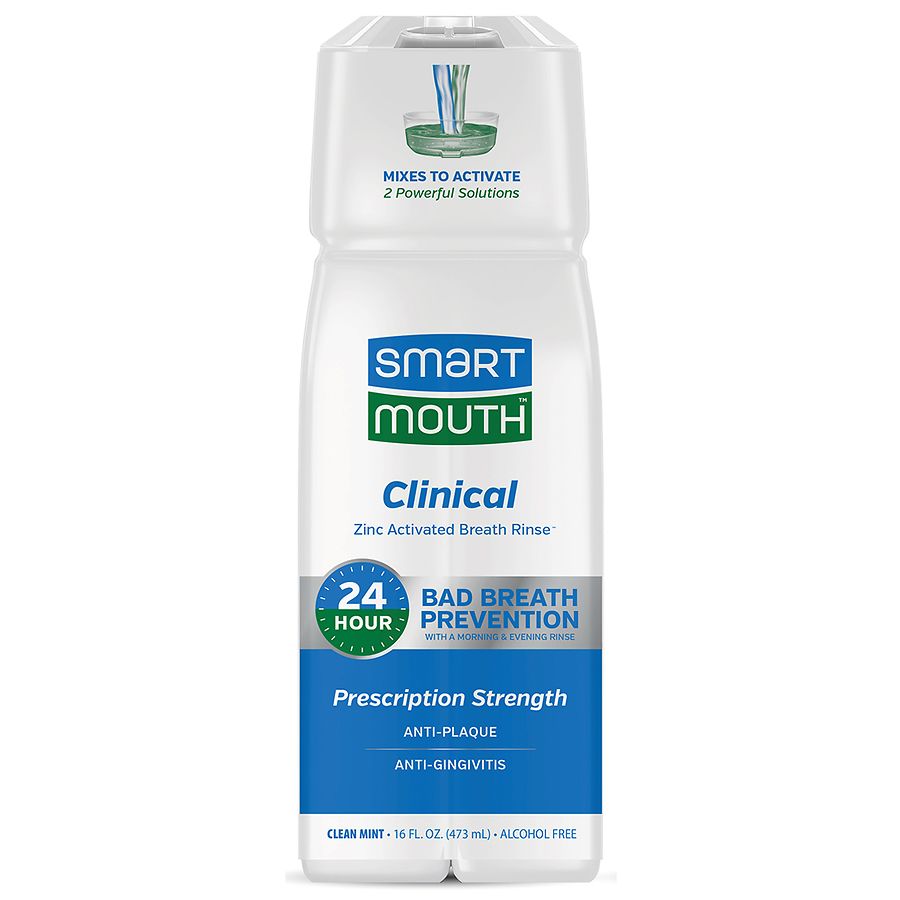 SmartMouth 24 Hour Bad Breath Prevention Clean Mint