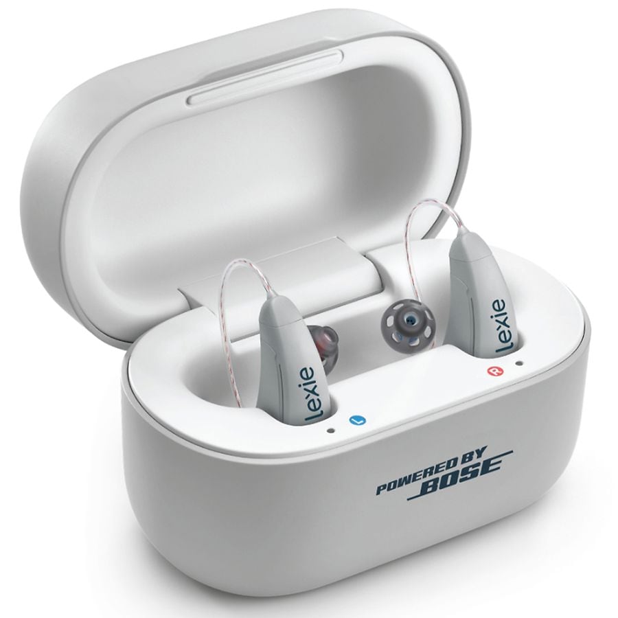 Lexie Hearing B2 Plus Rechargeable SelfFitting Hearing Aids Powered by