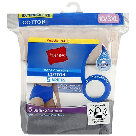 Hanes Cool Comfort Value Pack Cotton Briefs