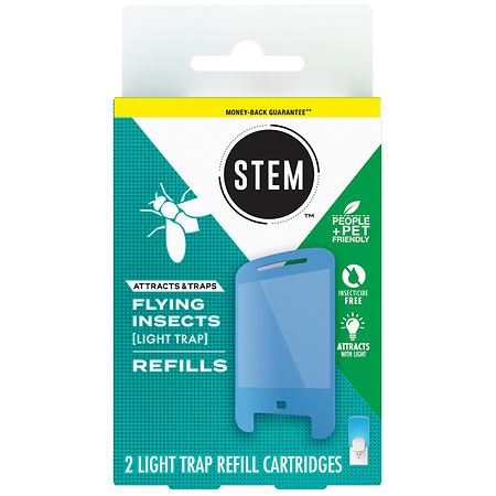 STEM Light Trap Refills, Attracts and Traps Flying Insects