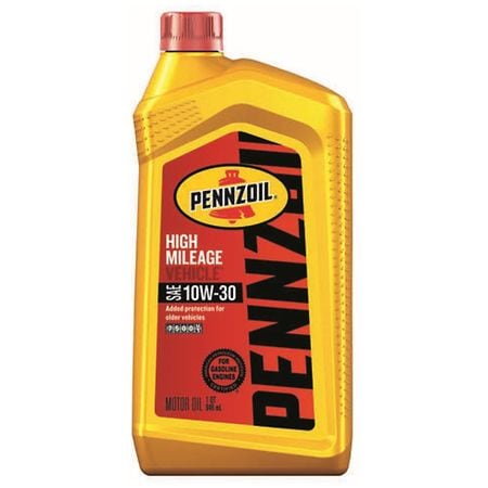Pennzoil High Mileage 10W30 Motor Oil