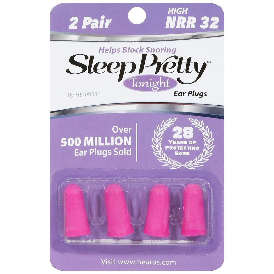 Hearos Sleep Pretty Tonight Ear Plugs Walgreens