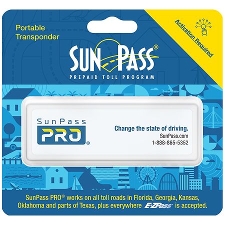 Florida Sun Pass PRO Portable Transponder