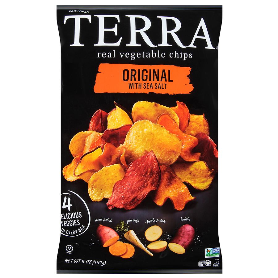 Photo 1 of Terra Original Sea Salt Real Vegetable Chips, 5 oz (Pack of 6)
