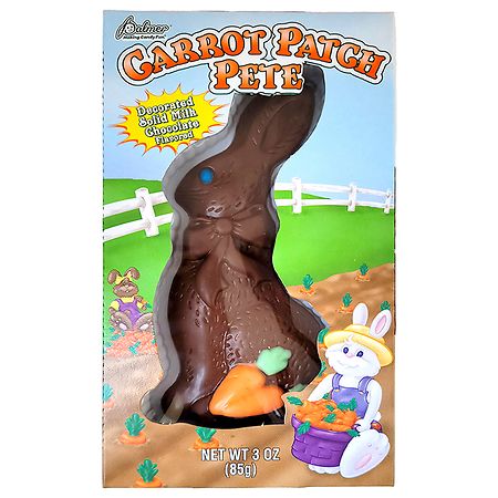 R.M. Palmer Carrot Patch Pete Chocolate Easter Candy