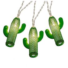 Festive Voice Garden Party LED String Lights, Cactus Cactus | Walgreens