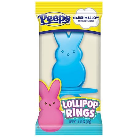 Flix Peeps Bunny Lollipop Rings