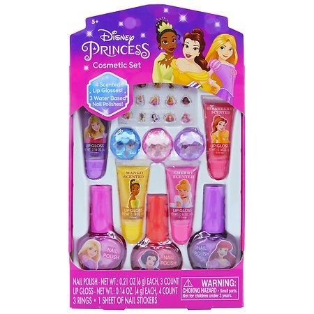 Disney Princess Cosmetic Set Grape/ Strawberry/ Mango/ Cherry