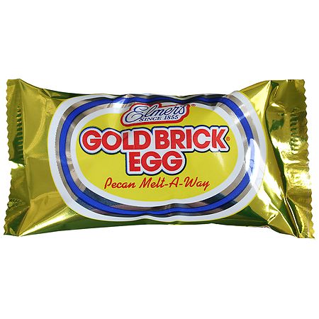 Elmers Chocolate Gold Brick Egg
