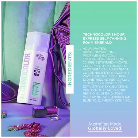 Bondi Sands Technocolor 1 Hour Express Self Tanning Foam Emerald