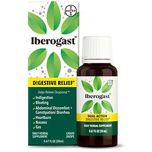 Iberogast Dual Action Digestive Relief Daily Herbal Supplement | Walgreens