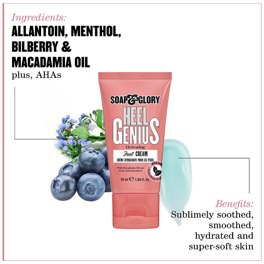 Soap & Glory Heel Genius Moisturizing Foot Cream | Walgreens