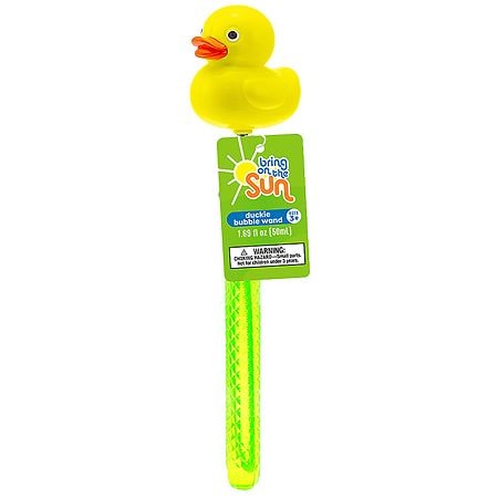 Bring On The Sun Duckie Bubble Wand