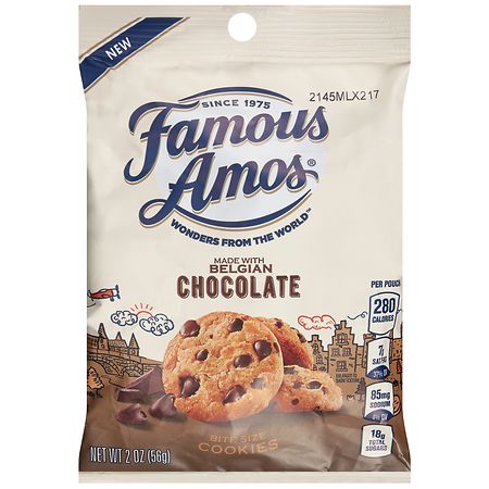 UPC 076677059078 product image for Famous Amos Cookies Bite Size Belgian Chocolate - 2.0 oz | upcitemdb.com