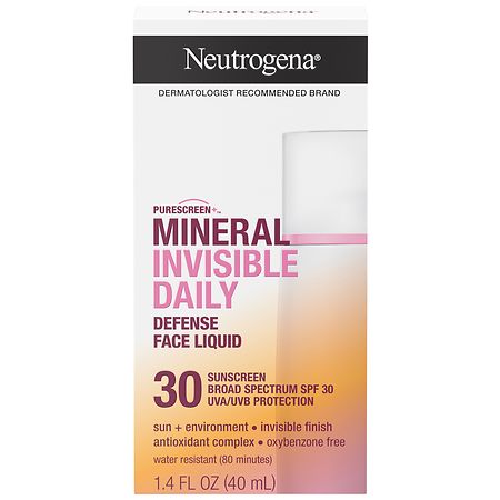 Neutrogena Invisible Daily Defense Mineral Face Liquid