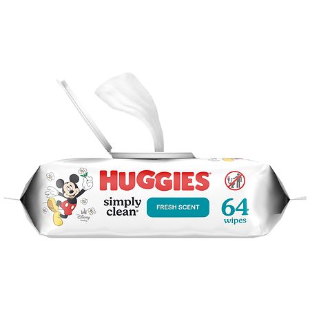 Huggies all over clean fashion wipes