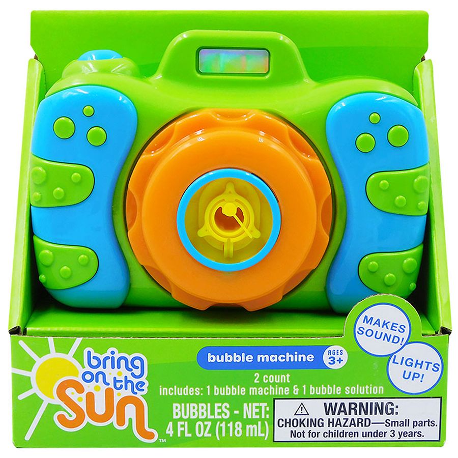 Festive Voice Bring On the Sun Camera Bubble Machine Walgreens