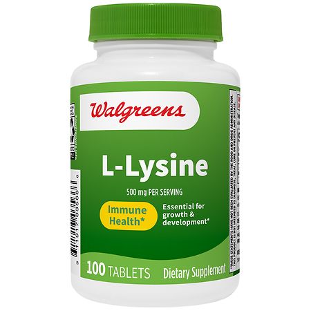 Walgreens L-Lysine 500mg