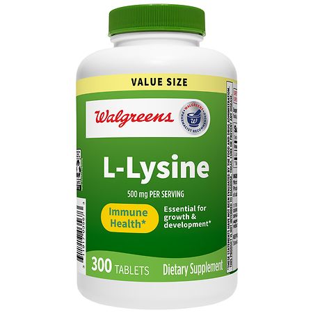 Walgreens L-Lysine 500mg