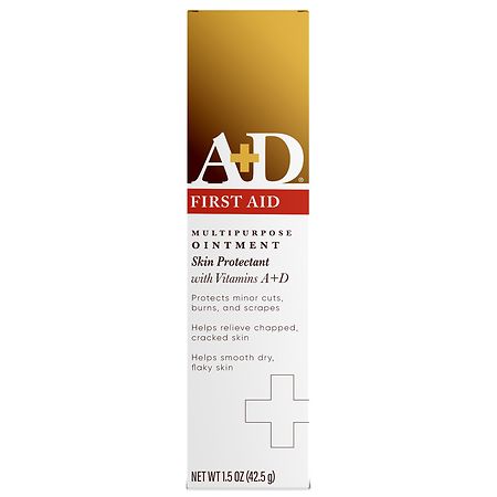 A+D First Aid Multipurpose Ointment Skin Protectant with Vitamins