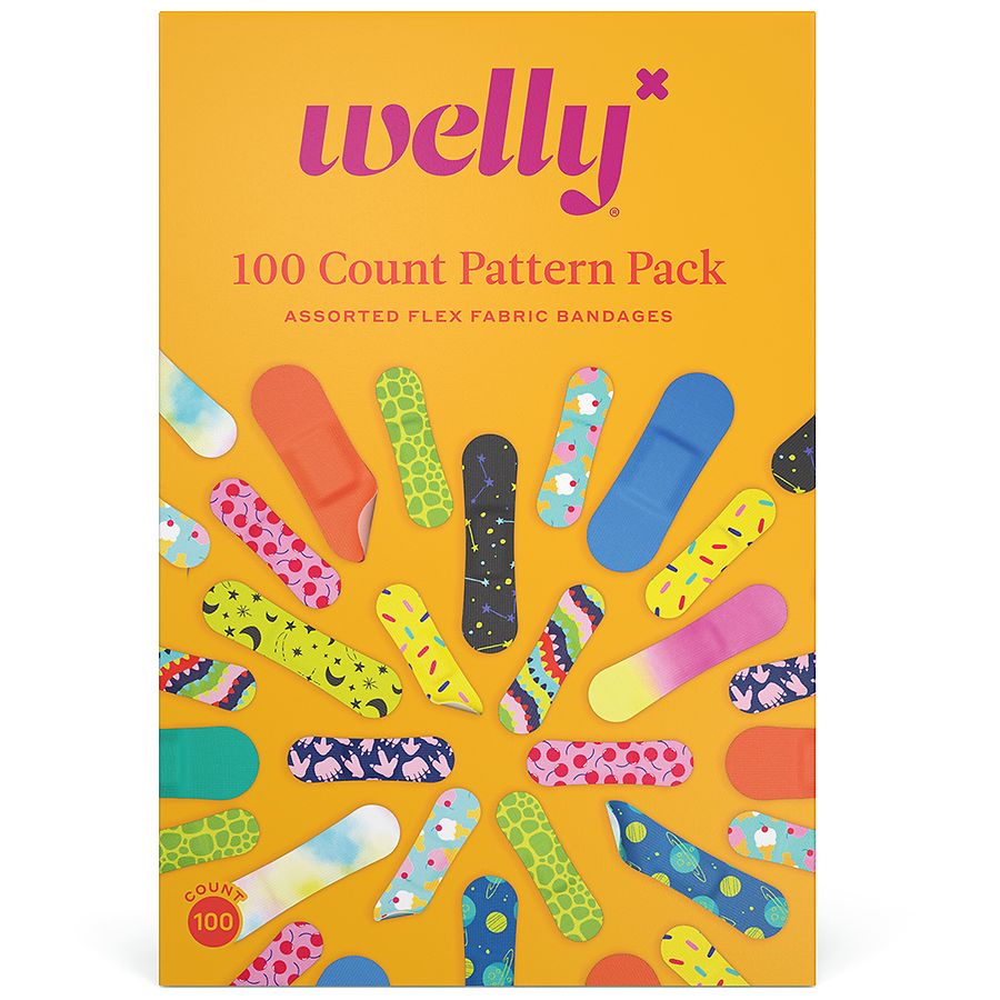Welly Flex Fabric Bandages Assorted