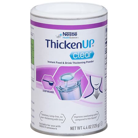 Nestle Health Science ThickenUp Clear Instant Food & Drink Thickening Powder