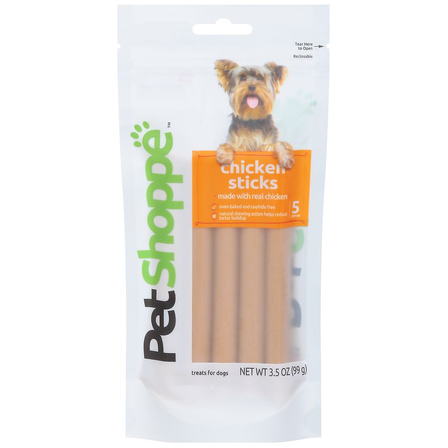 PetShoppe Chicken Sticks Treats for Dogs Walgreens