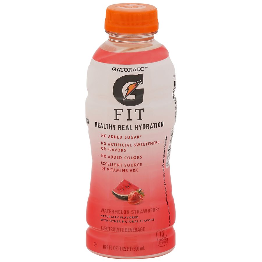 Gatorade Fit Electrolyte Beverage Watermelon Strawberry Walgreens