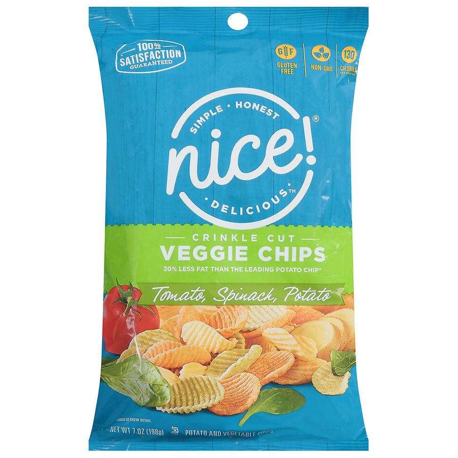 Nice! Veggie Chips Crinkle Cut Walgreens