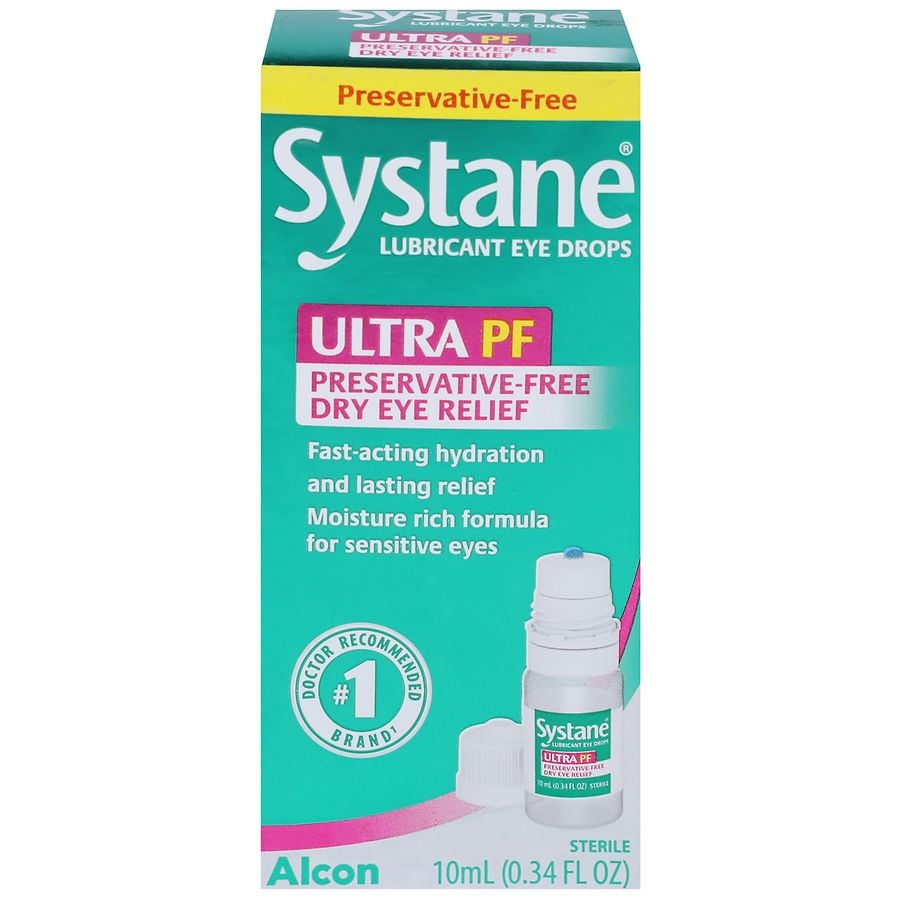 Systane Ultra PF Lubricant Eye Drops | Walgreens