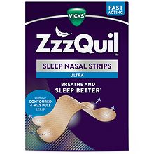 ZzzQuil Sleep Nasal Strips Tan | Walgreens