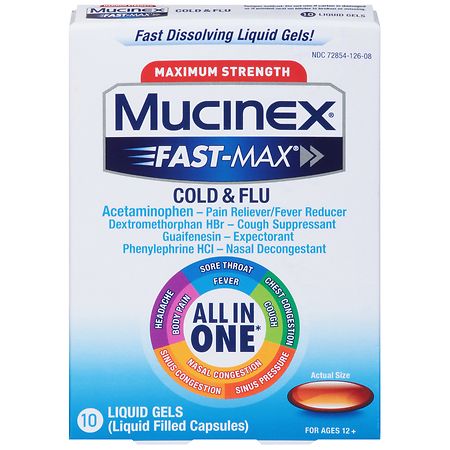 Mucinex Fast-Max Maximum Strength Cold & Flu