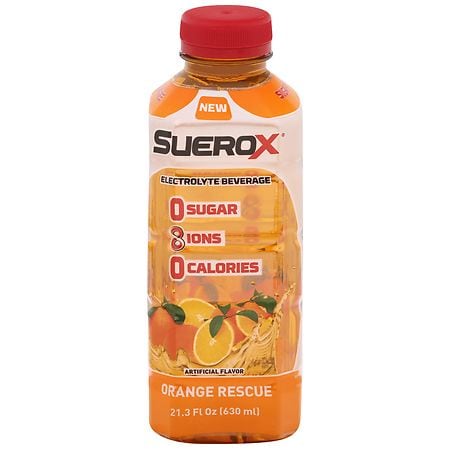 SueroX Electrolyte Beverage Orange Rescue | Walgreens