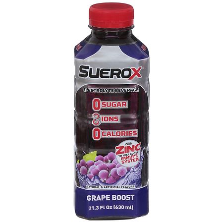 SueroX Electrolyte Beverage Grape Boost | Walgreens