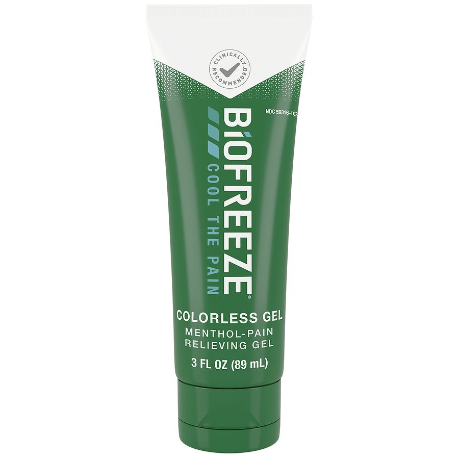 Biofreeze Pain Relief Gel Menthol Walgreens