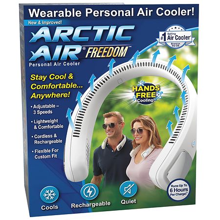 Ontel Products Arctic Air Freedom Personal Air Cooler White