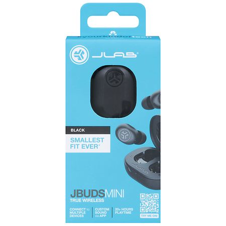 JLab Audio JBuds Mini True Wireless Earbuds Black