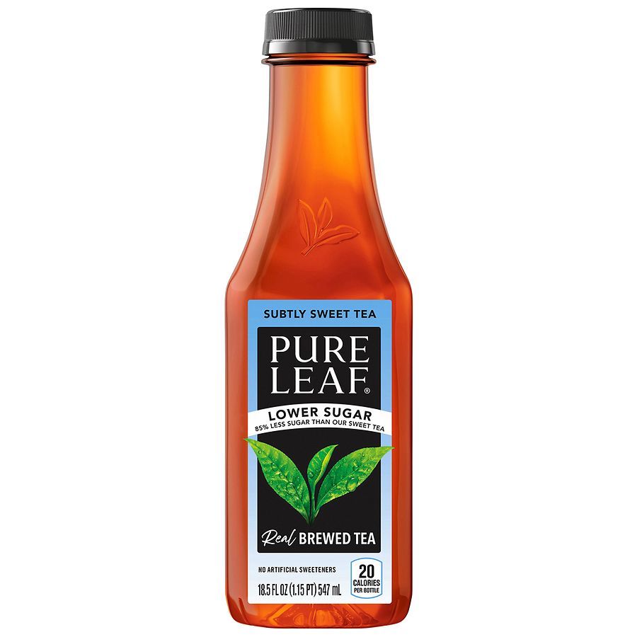 Pure Leaf Lower Sugar Subtly Sweet Tea | Walgreens