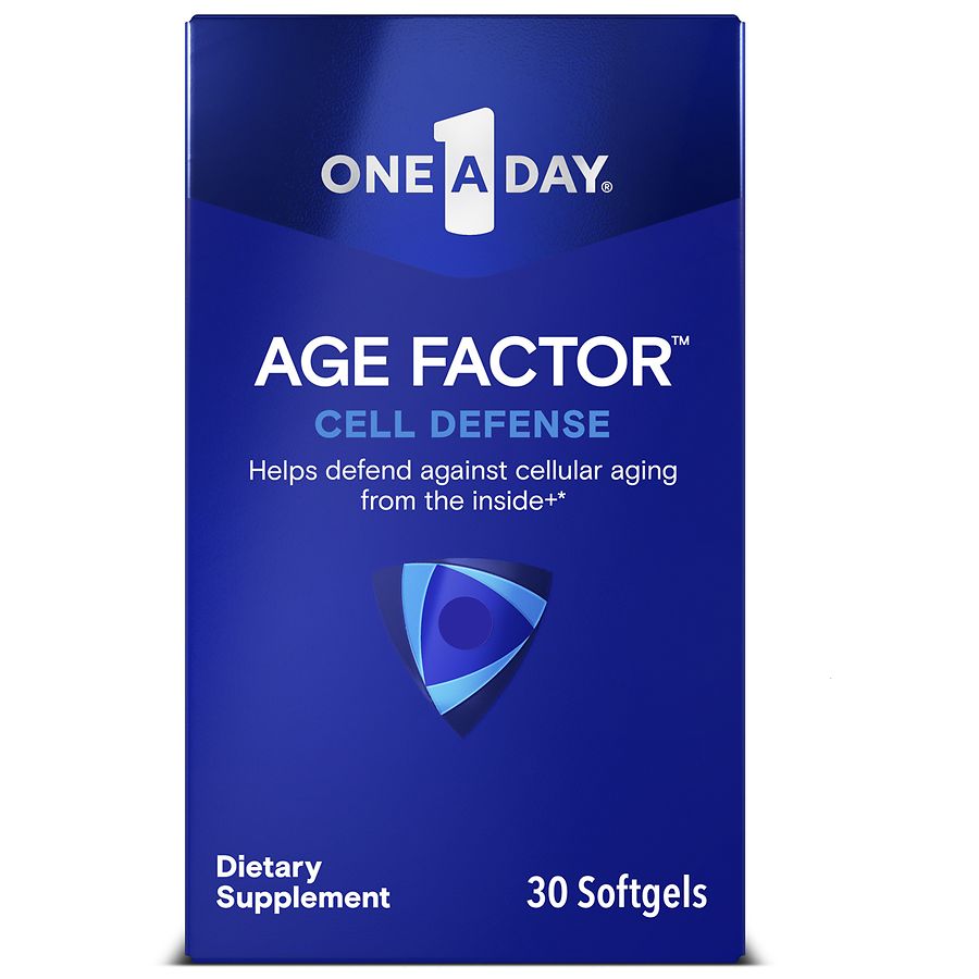 One A Day Age Factor Cell Defense Supplement Softgels | Walgreens