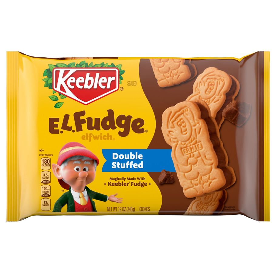 Keebler E.L.Fudge Double Stuffed Cookies | Walgreens