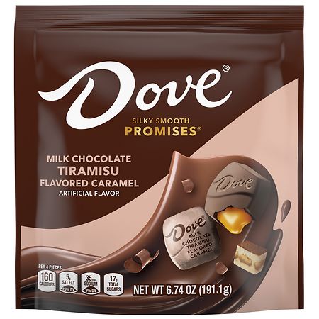 Dove Promises Candy Milk Chocolate Tiramisu Caramel