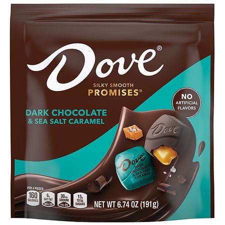 Dove Promises Candy Sea Salt And Caramel Dark Chocolate