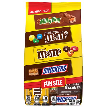 Mars Fun Size Chocolate Candy Variety Bulk